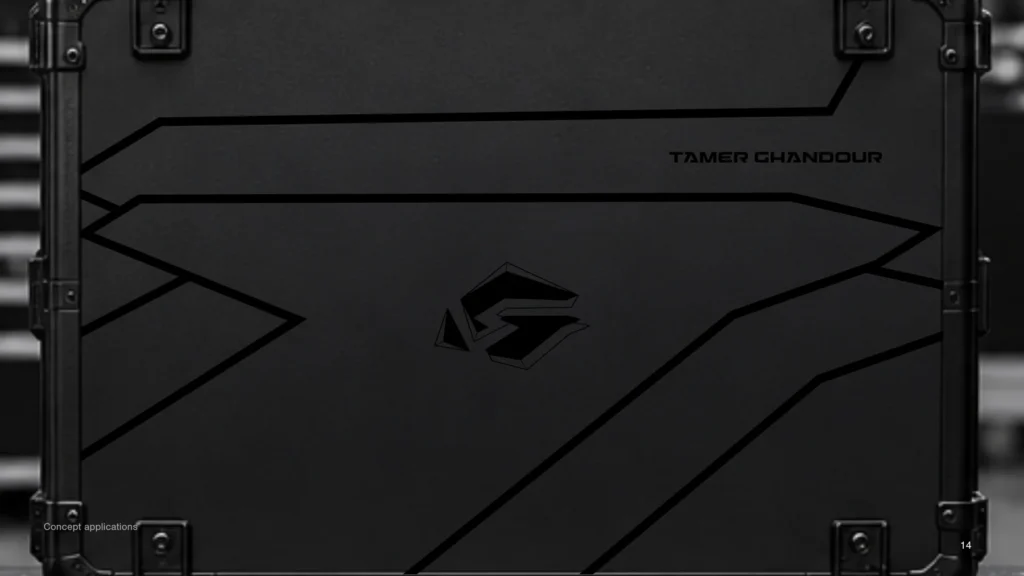 T5G — Tone-on-tone equipment case concept